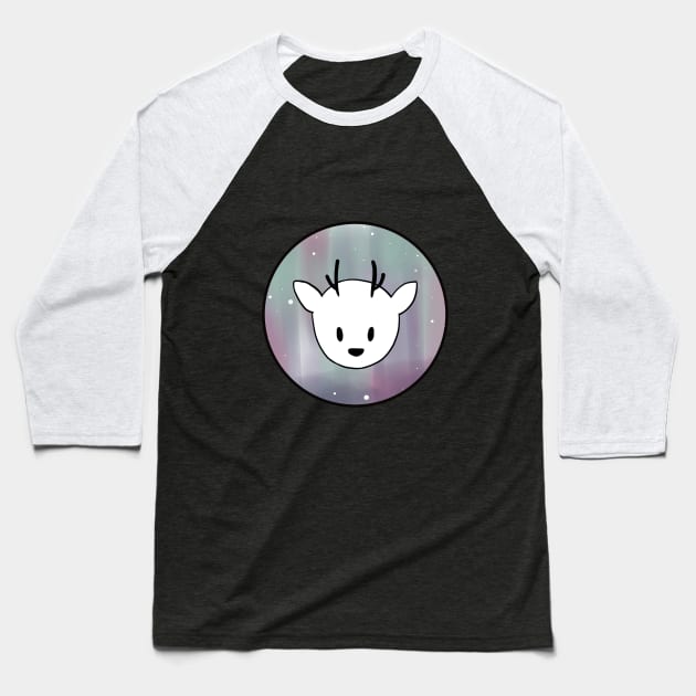 Twig the Deerfox Face, Deer Fox from Hilda Baseball T-Shirt by The Cozy Art Club